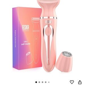 Pink 2-in-1 Lady Shaver